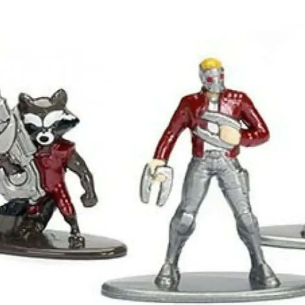 NEW Marvel Guardians of the Galaxy Nano Metalfigs Die-Cast 5 Pack Jada Toys 2017